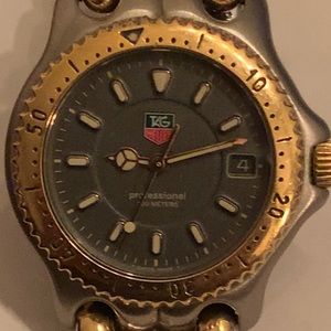 Tag Heuer S/el Series WG1220-K0 Men’s Watch Dial Quartz Gray. Running collectabl